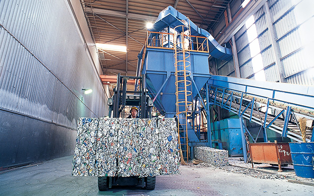 Industrial aluminum processing and manufacturing facility
